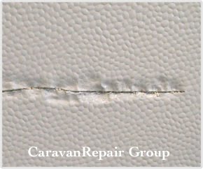 Caravan wall repair. Caravan Repair training